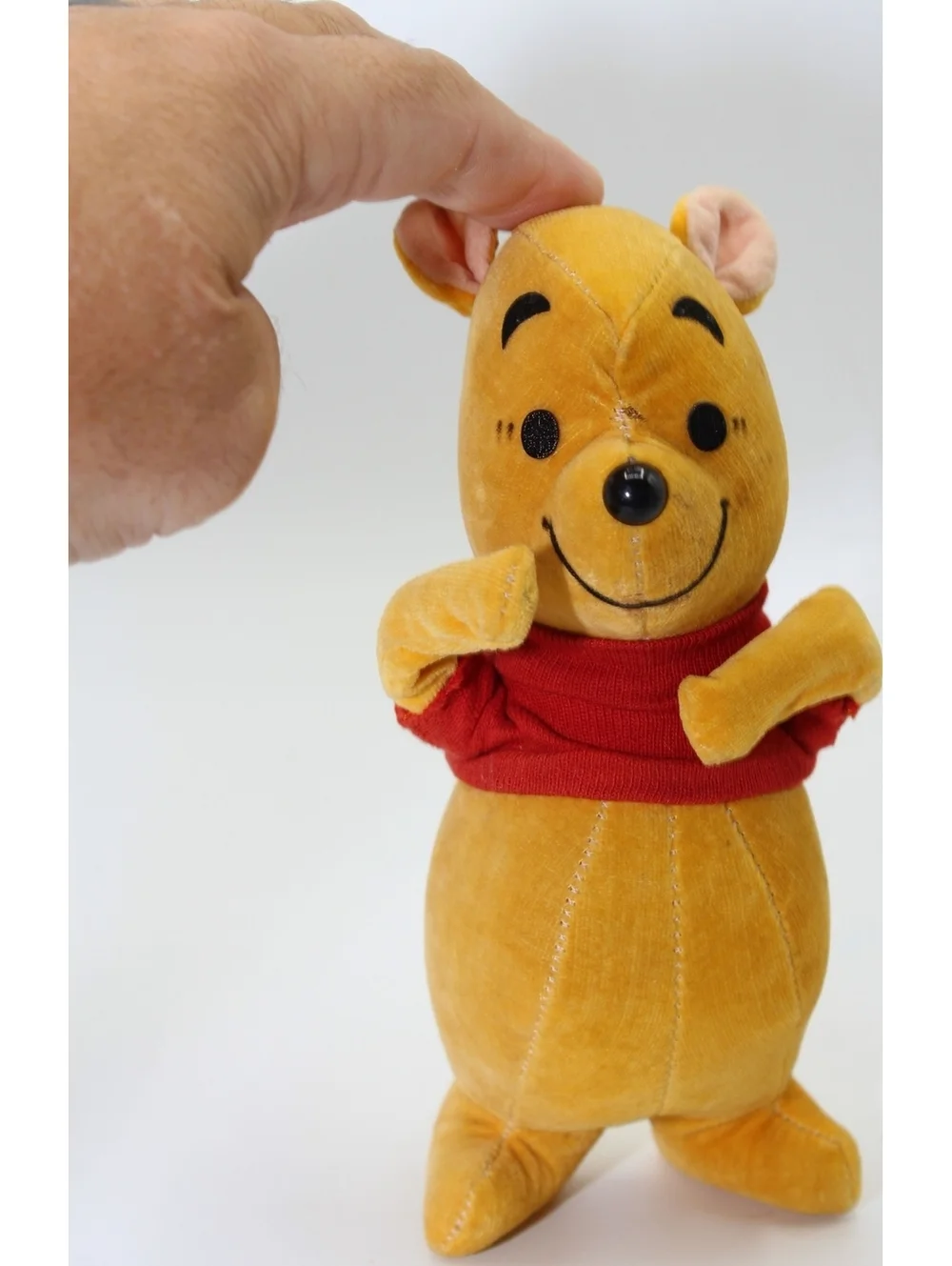 VTG 1960's Disney Sears Gund Winnie the Pooh Saw Dust Filled Corduroy Plush Doll